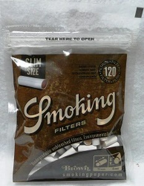 画像1: スモーキング・スリム・ブラウンフィルター（SMOKING) (1)