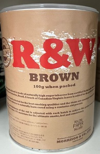 画像1: ロウ　オーガニック　ブラウン　100ｇ缶 (1)
